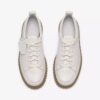 Torhill Lace pour homme en cuir blanc