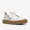 Torhill Lace pour homme en cuir blanc