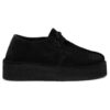 Trek Compensées « Black Suede » 26174019