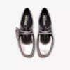 Wallabee 2604 pour femme en cuir verni argenté Wallabee 2604 pour femme en cuir verni argenté