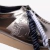 Wallabee 2604 pour femme en cuir verni argenté Wallabee 2604 pour femme en cuir verni argenté