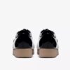 Wallabee 2604 pour femme : Wallabees en cuir verni bleu marine