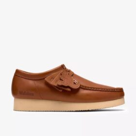 Wallabee 2604 pour homme en cuir marron