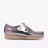Wallabee 2604 pour homme en cuir verni argenté Wallabee 2604 pour homme en cuir verni argenté