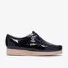 Wallabee 2604 pour homme – Wallabees en cuir verni bleu marine Wallabee 2604 pour homme – Wallabees en cuir verni bleu marine