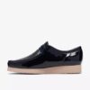 Wallabee 2604 pour homme – Wallabees en cuir verni bleu marine Wallabee 2604 pour homme – Wallabees en cuir verni bleu marine