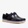 Wallabee 2604 pour homme – Wallabees en cuir verni bleu marine Wallabee 2604 pour homme – Wallabees en cuir verni bleu marine