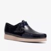 Wallabee 2604 pour homme – Wallabees en cuir verni bleu marine Wallabee 2604 pour homme – Wallabees en cuir verni bleu marine