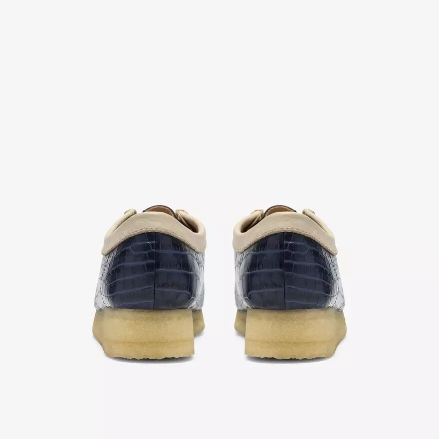 Wallabee bleu pour femme Wallabee bleu pour femme