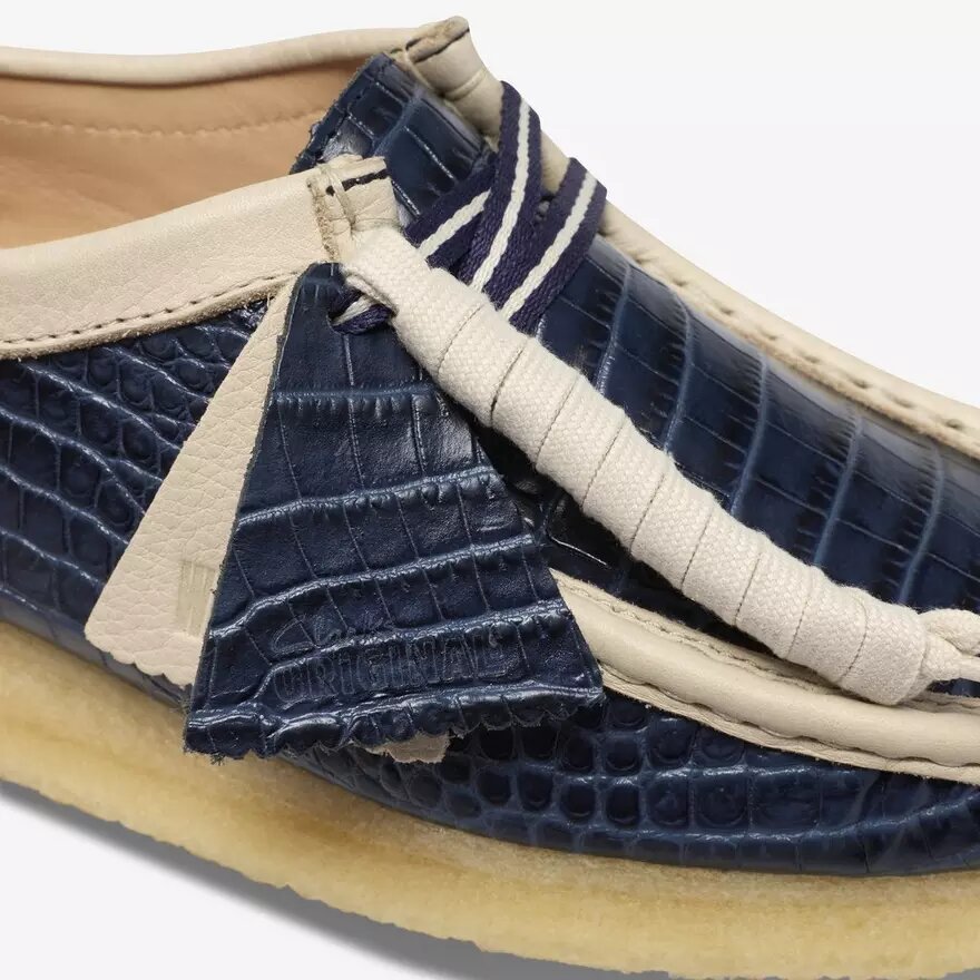 Wallabee bleu pour femme Wallabee bleu pour femme