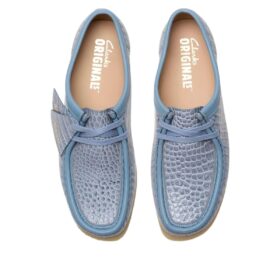 Wallabee Croc « Powder Blue » 26180681