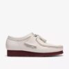 Wallabee en cuir blanc pour homme Wallabee en cuir blanc pour homme