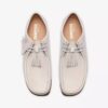 Wallabee en cuir blanc pour homme Wallabee en cuir blanc pour homme