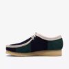 Wallabee homme à rayures bleues/vertes Wallabee homme à rayures bleues/vertes