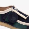 Wallabee homme à rayures bleues/vertes Wallabee homme à rayures bleues/vertes