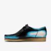 Wallabee noir pour homme, en cuir « Brush-Off » pour Wallabees Wallabee noir pour homme, en cuir « Brush-Off » pour Wallabees