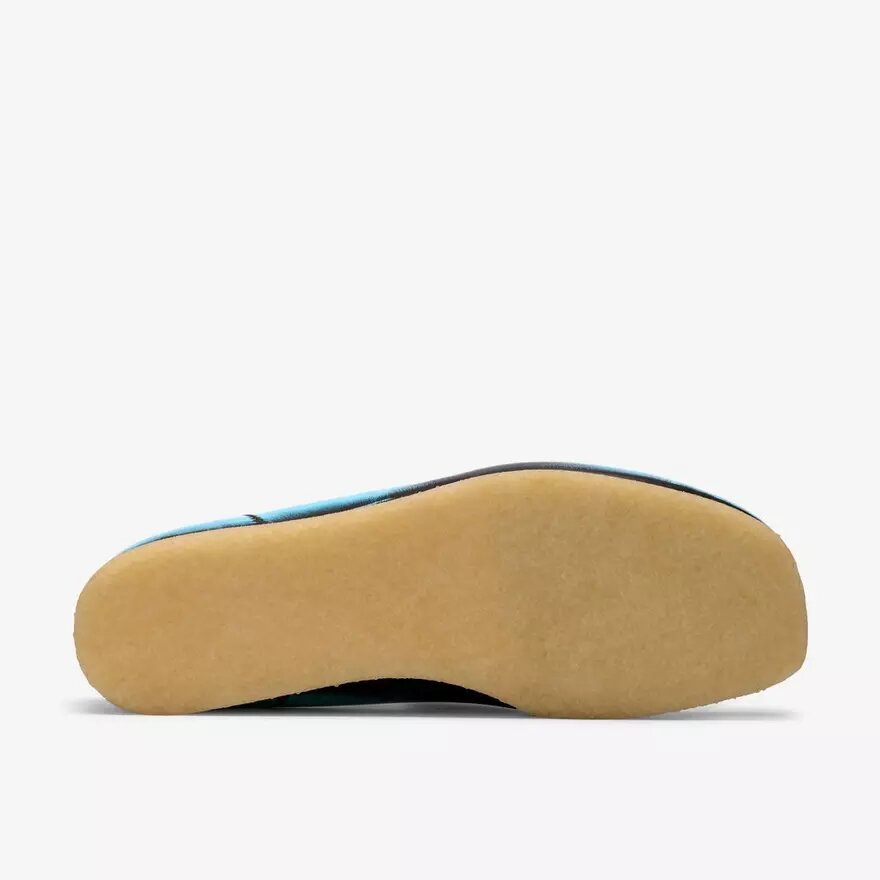 Wallabee noir pour homme, en cuir « Brush-Off » pour Wallabees Wallabee noir pour homme, en cuir « Brush-Off » pour Wallabees
