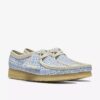 Wallabee pour femme à carreaux vichy bleus Wallabee pour femme à carreaux vichy bleus