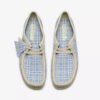 Wallabee pour femme à carreaux vichy bleus Wallabee pour femme à carreaux vichy bleus