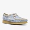 Wallabee pour femme à carreaux vichy bleus Wallabee pour femme à carreaux vichy bleus