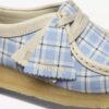 Wallabee pour femme à carreaux vichy bleus Wallabee pour femme à carreaux vichy bleus