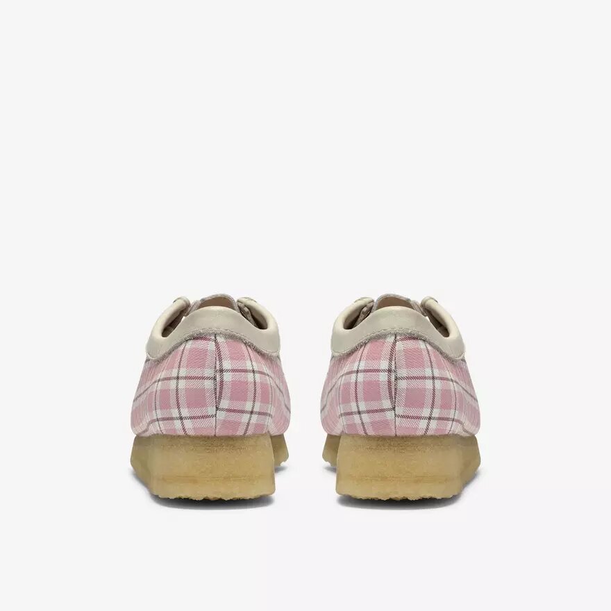 Wallabee pour femme à carreaux vichy roses Wallabee pour femme à carreaux vichy roses