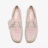 Wallabee pour femme à carreaux vichy roses Wallabee pour femme à carreaux vichy roses