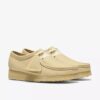 Wallabee pour femme en cuir jaune pâle