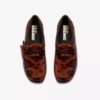 Wallabee pour femme. Wallabees marron à imprimé vache Wallabee pour femme. Wallabees marron à imprimé vache