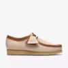 Wallabee pour homme en cuir blanc mélangé Wallabee pour homme en cuir blanc mélangé