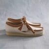 Wallabee pour homme en cuir blanc mélangé Wallabee pour homme en cuir blanc mélangé