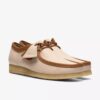 Wallabee pour homme en cuir blanc mélangé Wallabee pour homme en cuir blanc mélangé