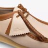 Wallabee pour homme en cuir blanc mélangé Wallabee pour homme en cuir blanc mélangé
