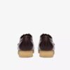 Wallabee pour homme en cuir marron foncé