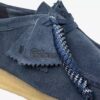 Wallabee pour homme en daim bleu denim Wallabee pour homme en daim bleu denim