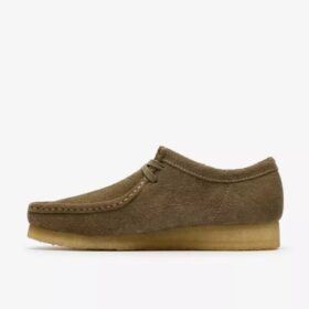 Wallabee pour homme en daim gris fumé