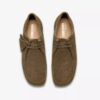 Wallabee pour homme en daim gris fumé