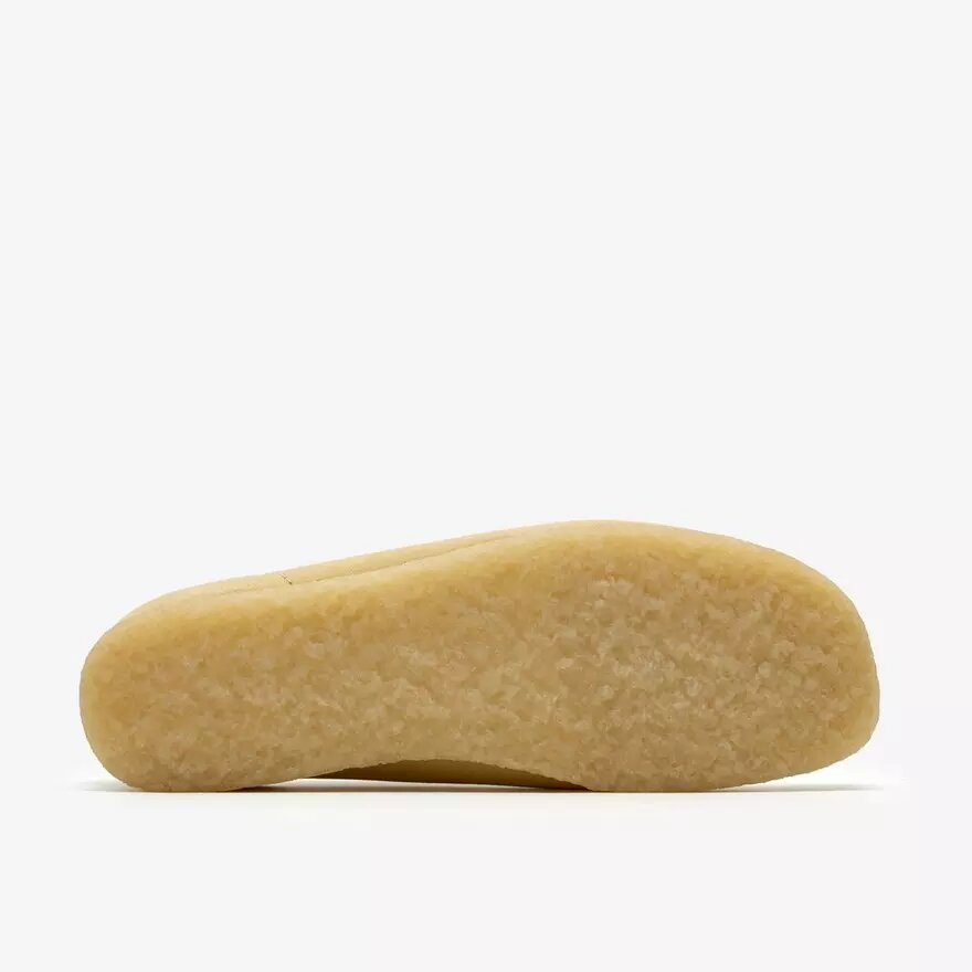 Wallabee pour homme en daim jaune pâle Wallabee pour homme en daim jaune pâle