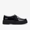 Wallabee Torhill Bee en cuir verni noir pour femme Wallabee Torhill Bee en cuir verni noir pour femme