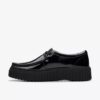 Wallabee Torhill Bee en cuir verni noir pour femme Wallabee Torhill Bee en cuir verni noir pour femme