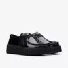 Wallabee Torhill Bee en cuir verni noir pour femme Wallabee Torhill Bee en cuir verni noir pour femme