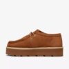 Wallabees Meare Walla Mid en daim beige pour femme Wallabees Meare Walla Mid en daim beige pour femme