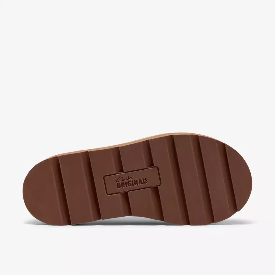 Wallabees Meare Walla Mid en daim beige pour femme Wallabees Meare Walla Mid en daim beige pour femme