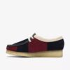 Wallabees pour femme à rayures bleu marine Wallabees pour femme à rayures bleu marine