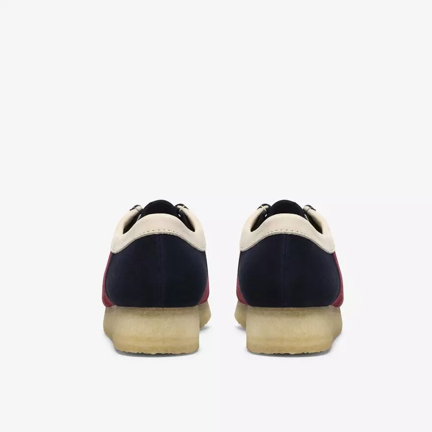 Wallabees pour femme à rayures bleu marine Wallabees pour femme à rayures bleu marine