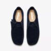 Wallabees pour homme en daim bleu marine Wallabees pour homme en daim bleu marine