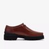 Wallabees Walla Yukoner en cuir marron pour homme Wallabees Walla Yukoner en cuir marron pour homme