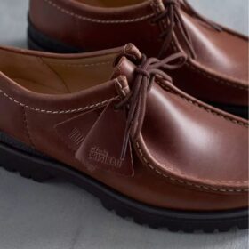 Wallabees Walla Yukoner en cuir marron pour homme