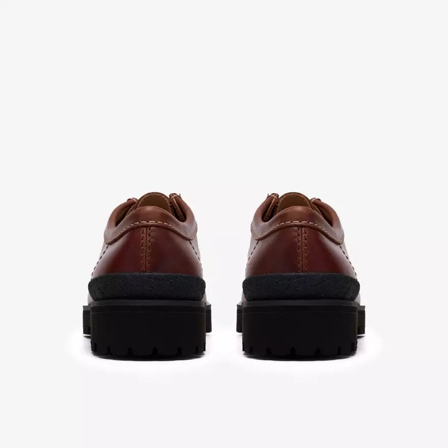 Wallabees Walla Yukoner en cuir marron pour homme Wallabees Walla Yukoner en cuir marron pour homme