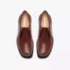 Wallabees Walla Yukoner en cuir marron pour homme Wallabees Walla Yukoner en cuir marron pour homme